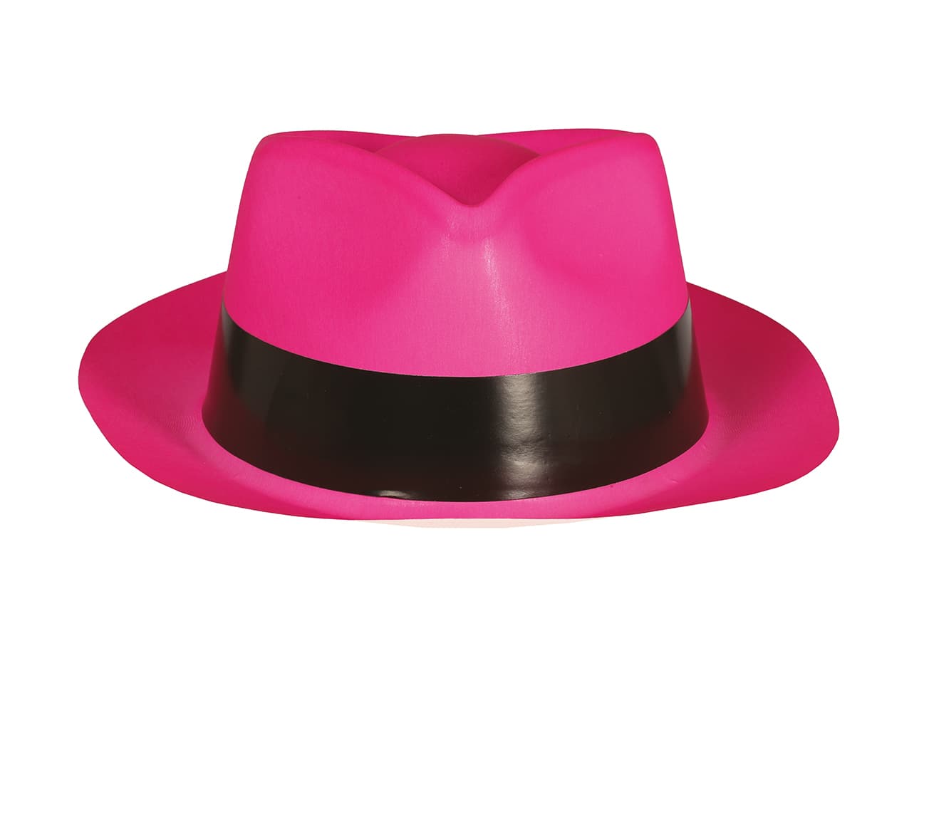 Gangsterhat i plastik, assorterede farver, PVC