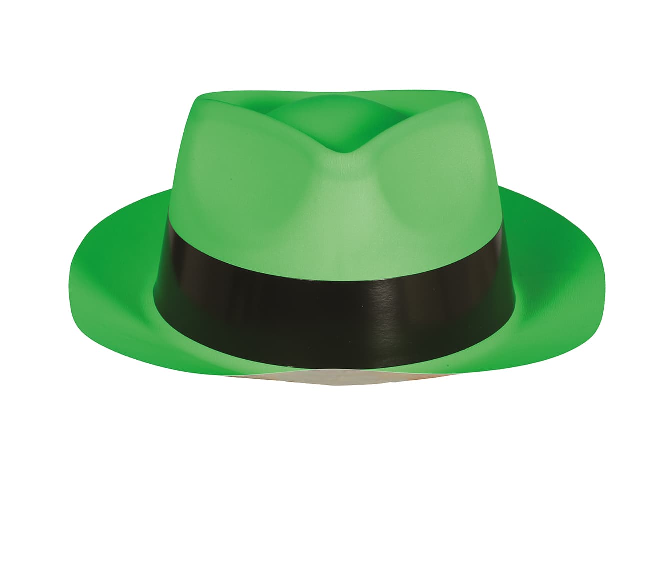 Gangsterhat i plastik, assorterede farver, PVC