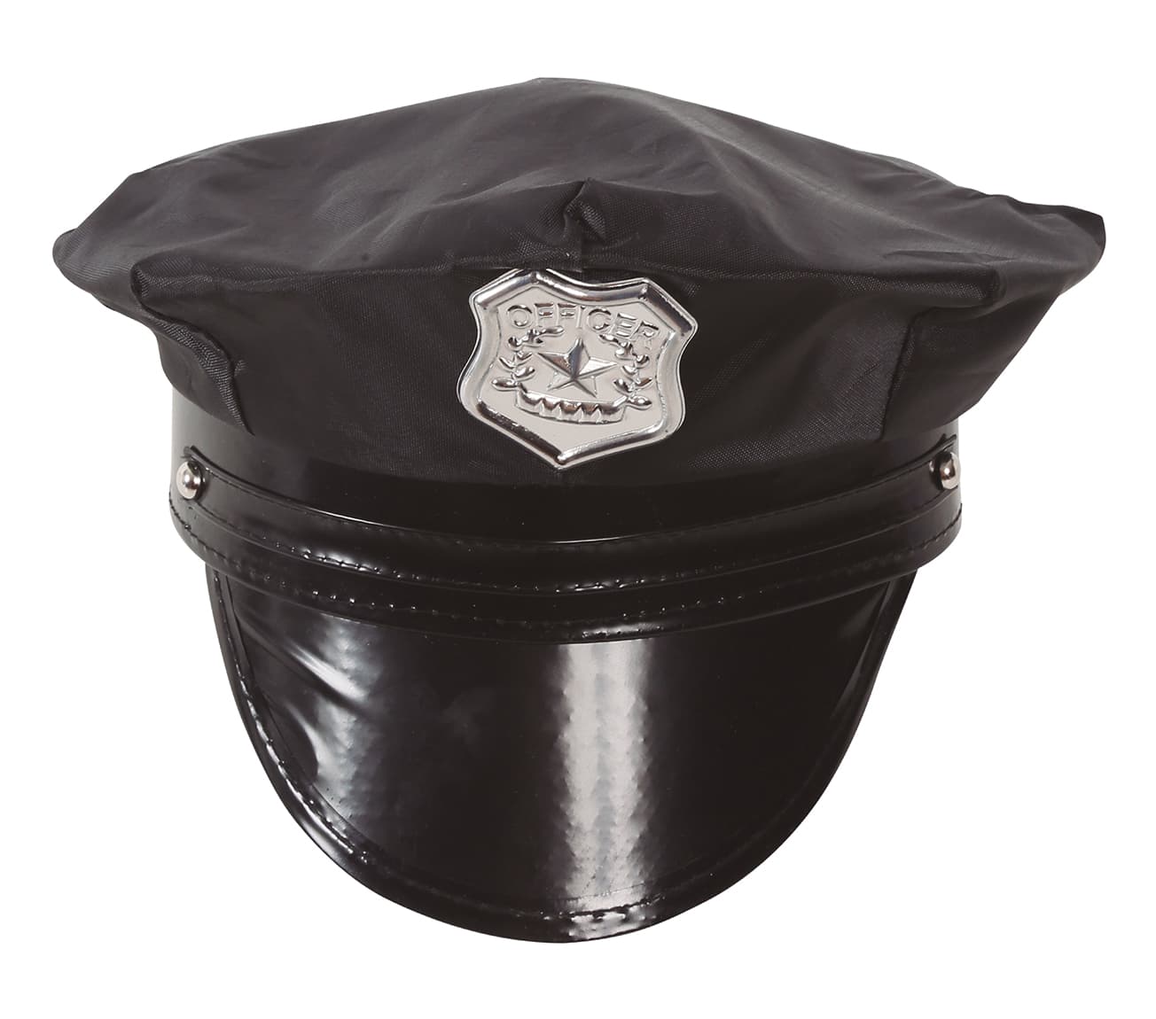 Politihat til børn, ca. 23 cm