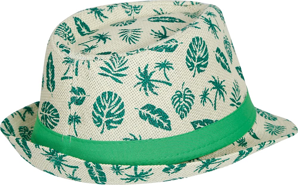 Sommerhat med tropiske blade til voksne