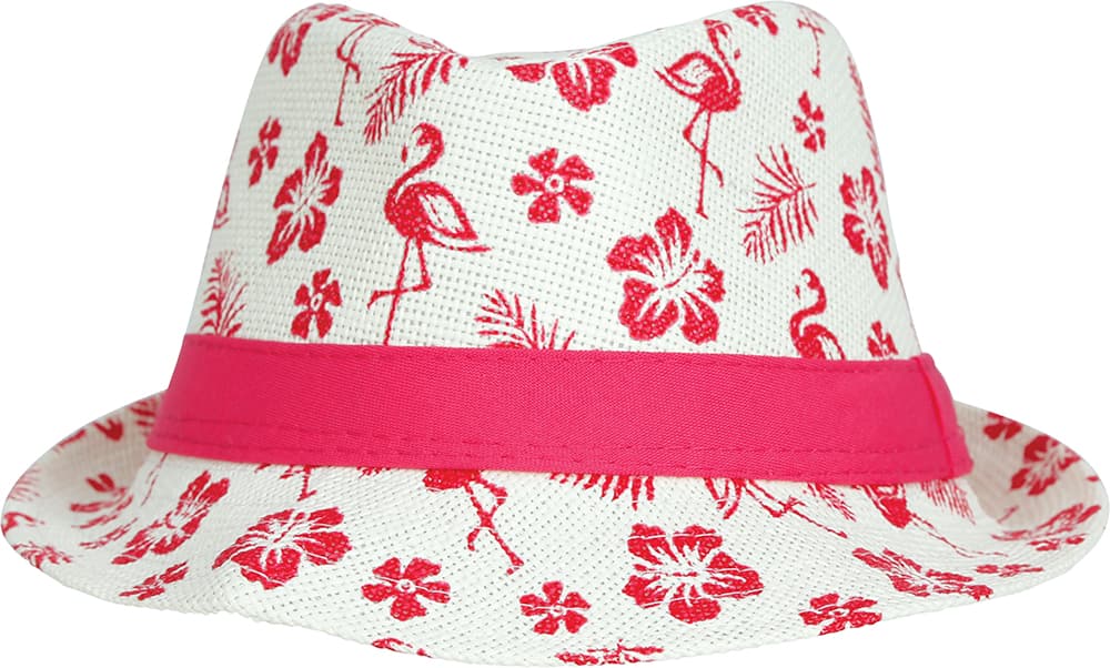 Sommerhat med flamingoer til børn