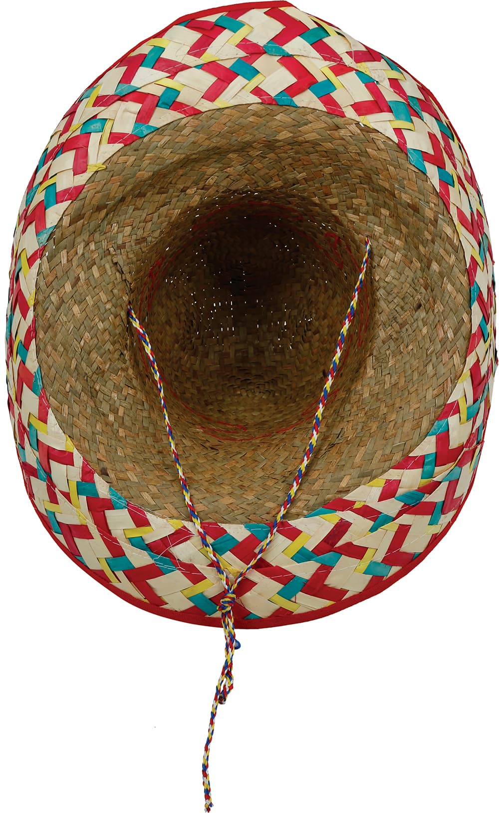 Mexicansk stråhat, 50 cm, mørk