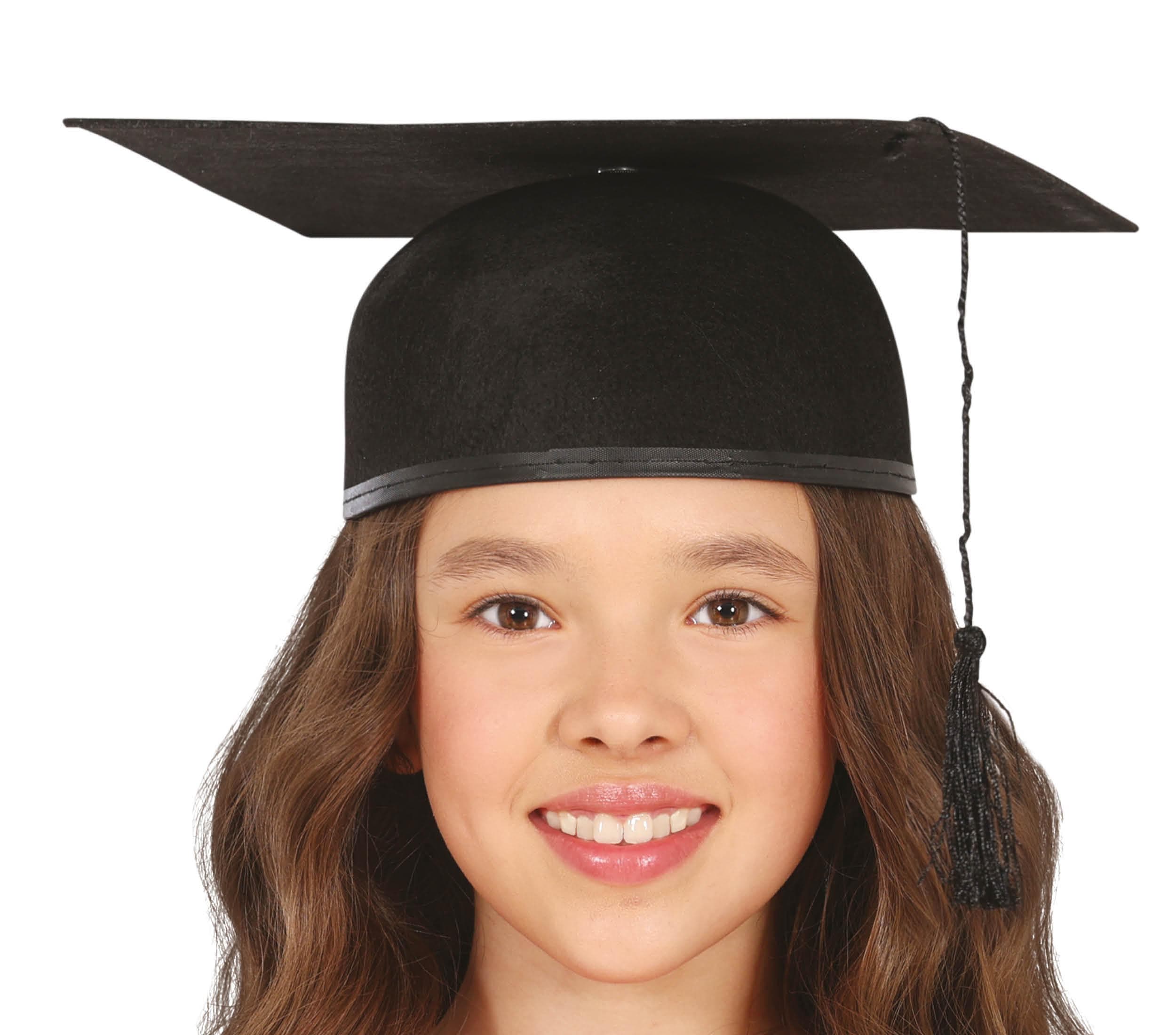Studenterhat i filt til børn