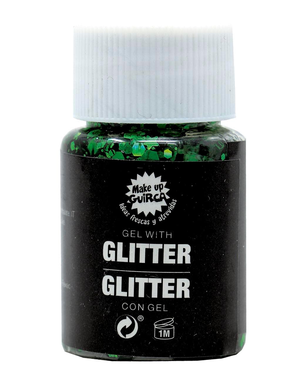 Mørkegrøn glimmergel, 20 g