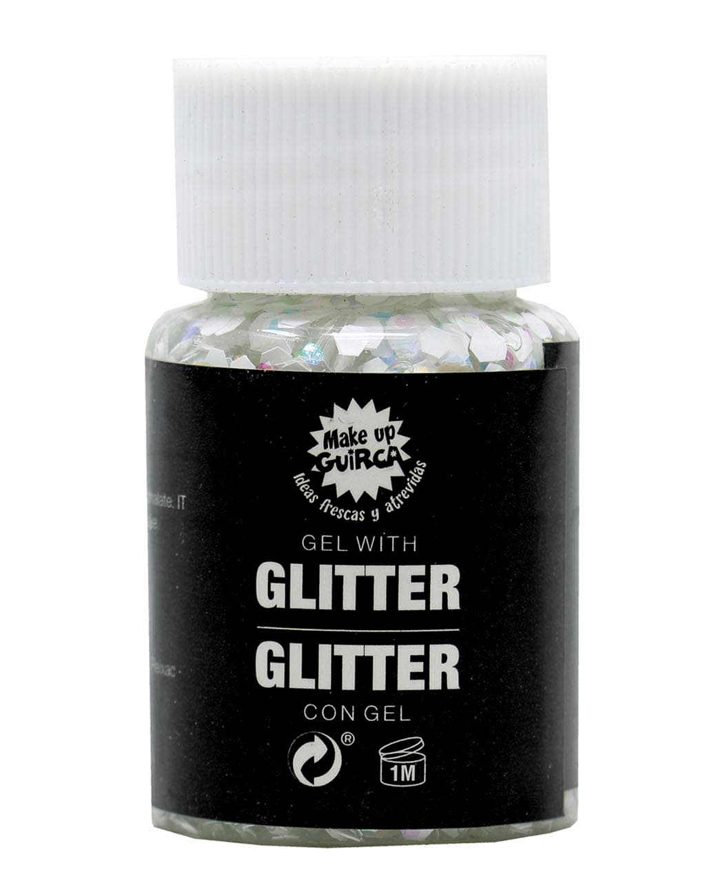 Hvid glimmergel 20 g
