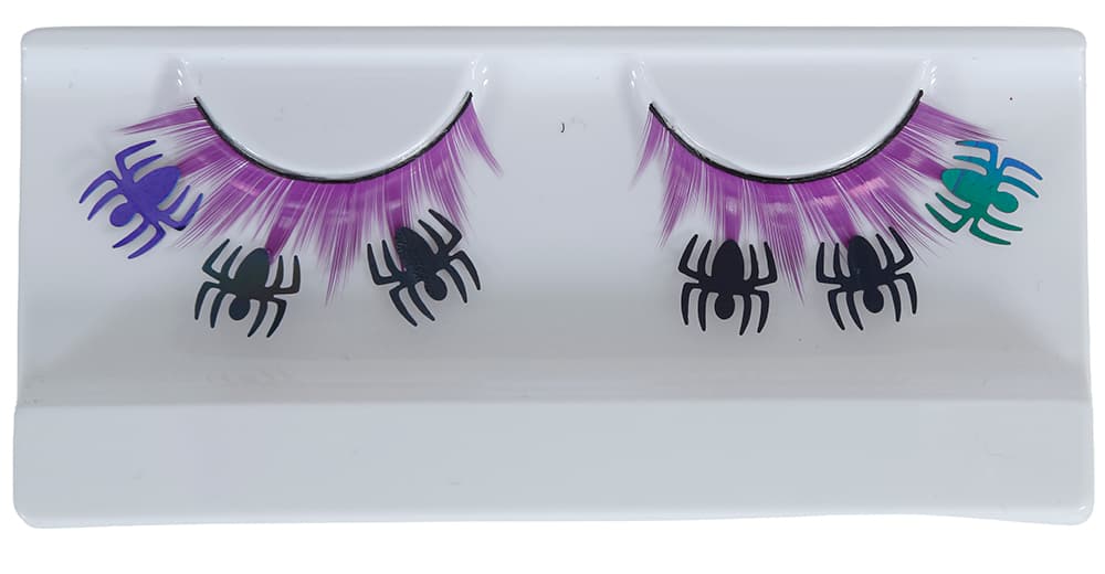 Øjenvipper med edderkopper