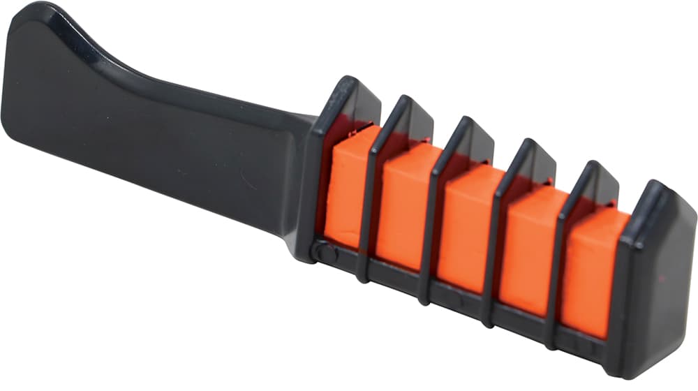 Hårkridt-kam, orange