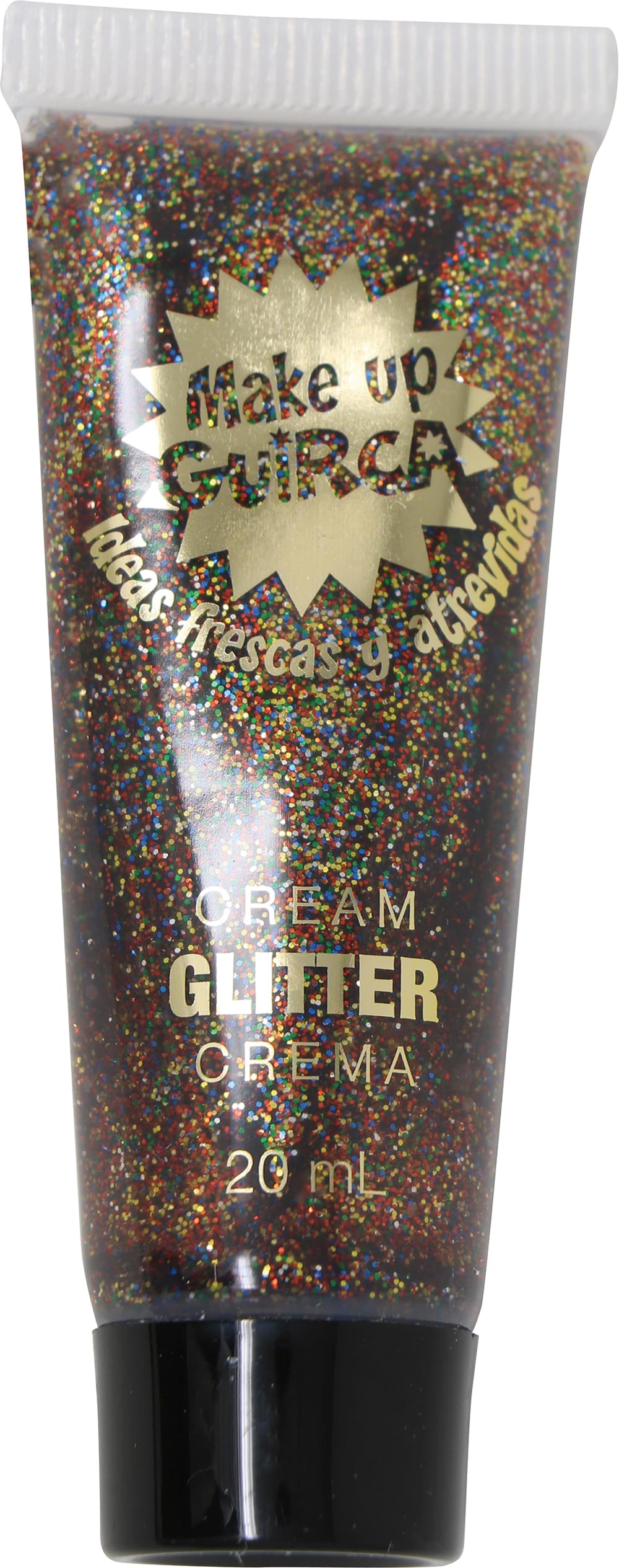 Glimmer-make-up i tube, creme, 20 ml, flerfarvet