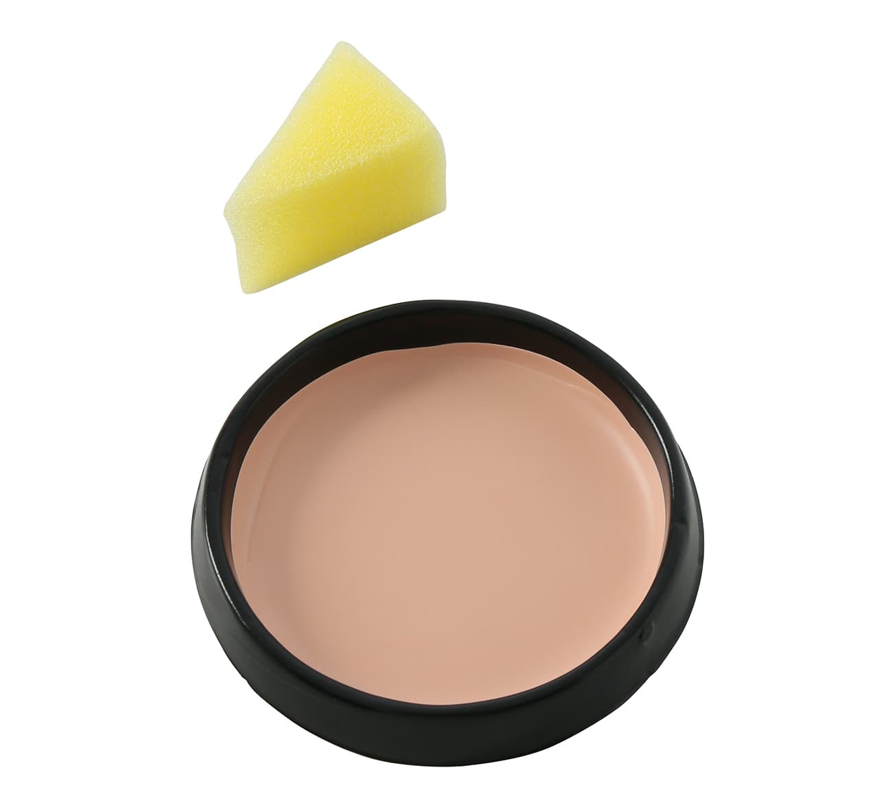 Hudfarvet make-up med svamp, 9 g