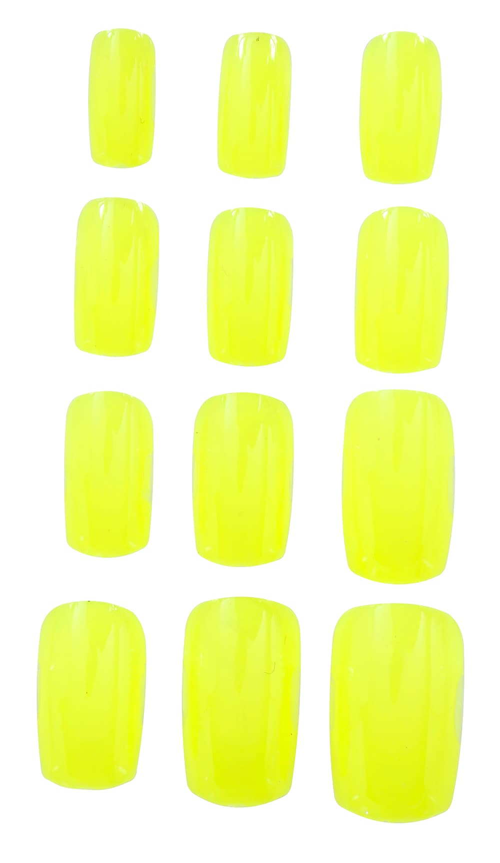 12 neongule negle til voksne