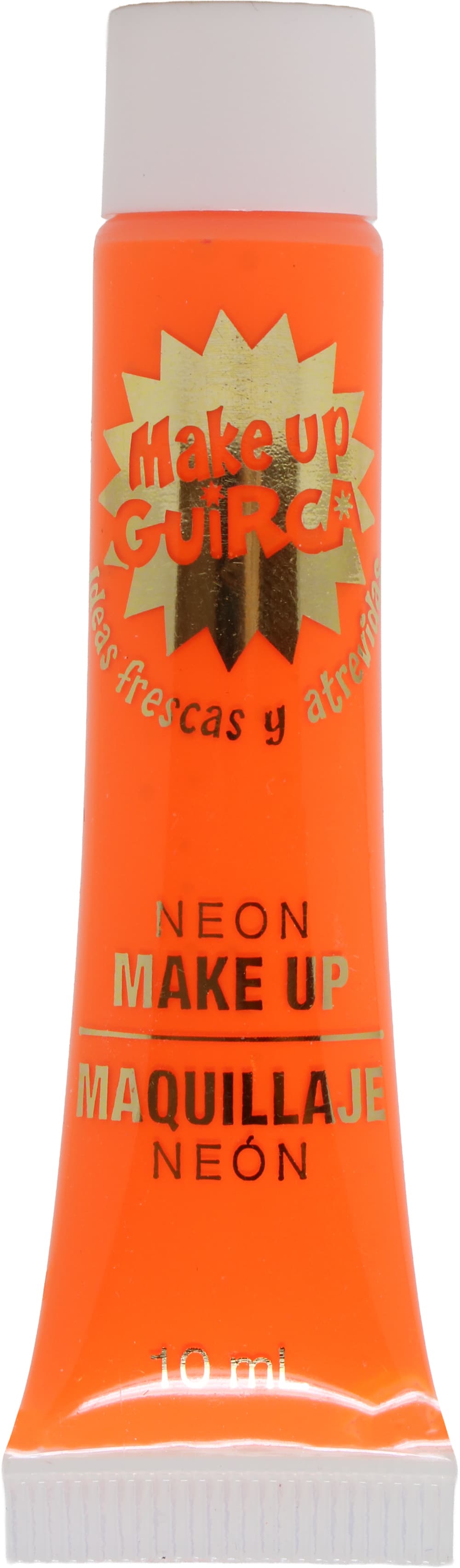 Neonorange sminke i tube, 10 ml