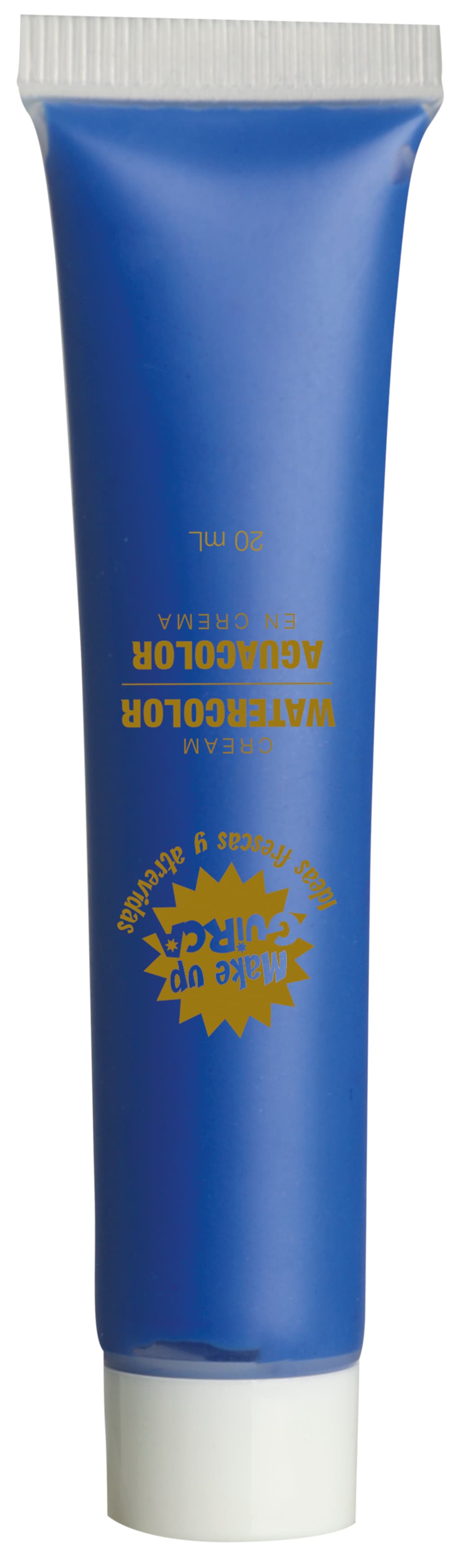 Marineblå vandbaseret sminke i tube, 20 ml