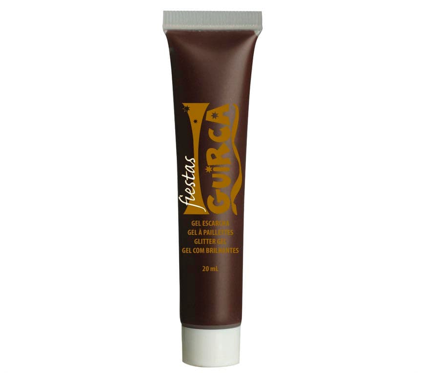 Brun vandbaseret sminke i tube, 20 ml