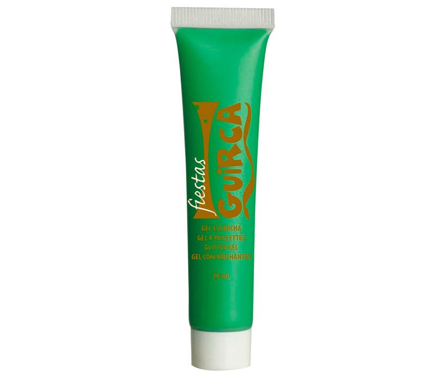 Lysegrøn vandbaseret sminke i tube, 20 ml