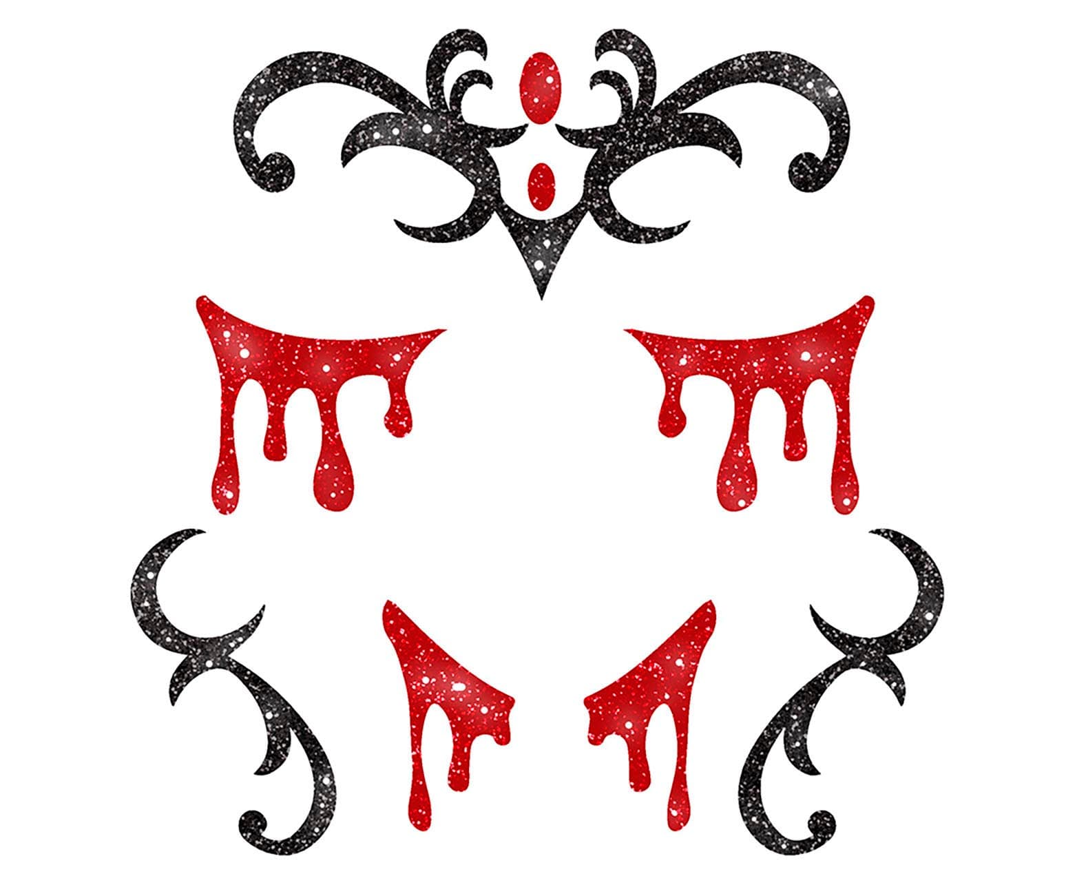 Vamp-ansigtsglimmer, 13 × 15 cm
