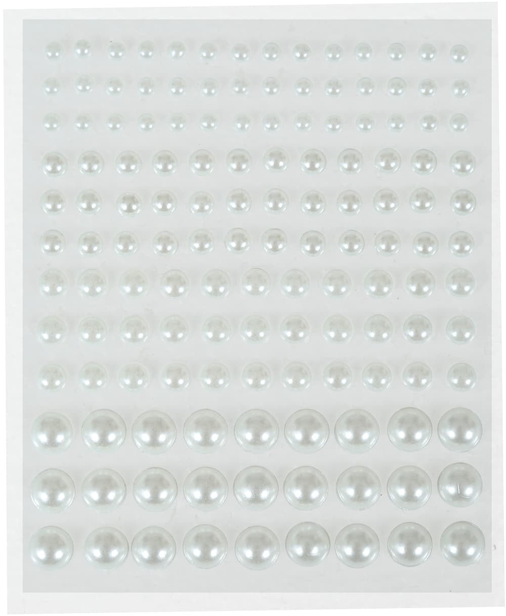 Assorterede ansigtsperler, 10 × 20 cm