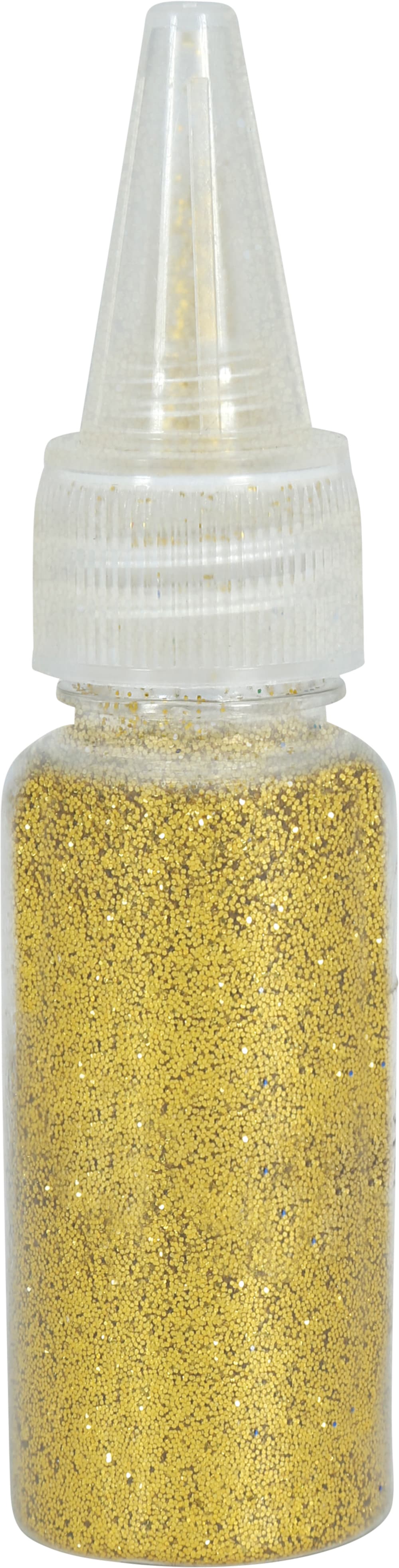 1 krukke biologisk nedbrydeligt glimmer, 10 g, guld