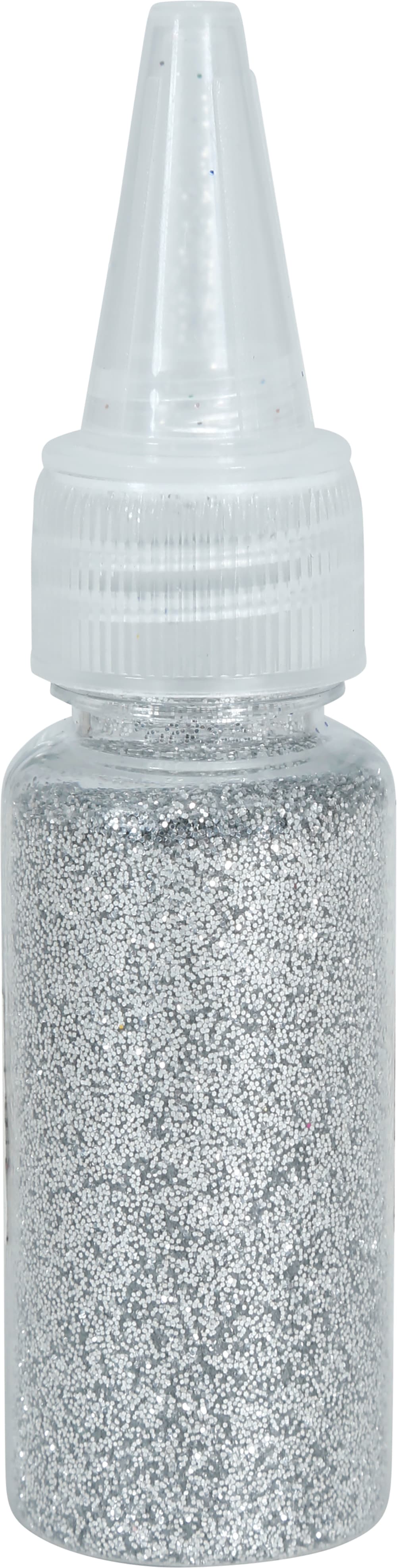 1 krukke biologisk nedbrydeligt glimmer, 10 g, sølv