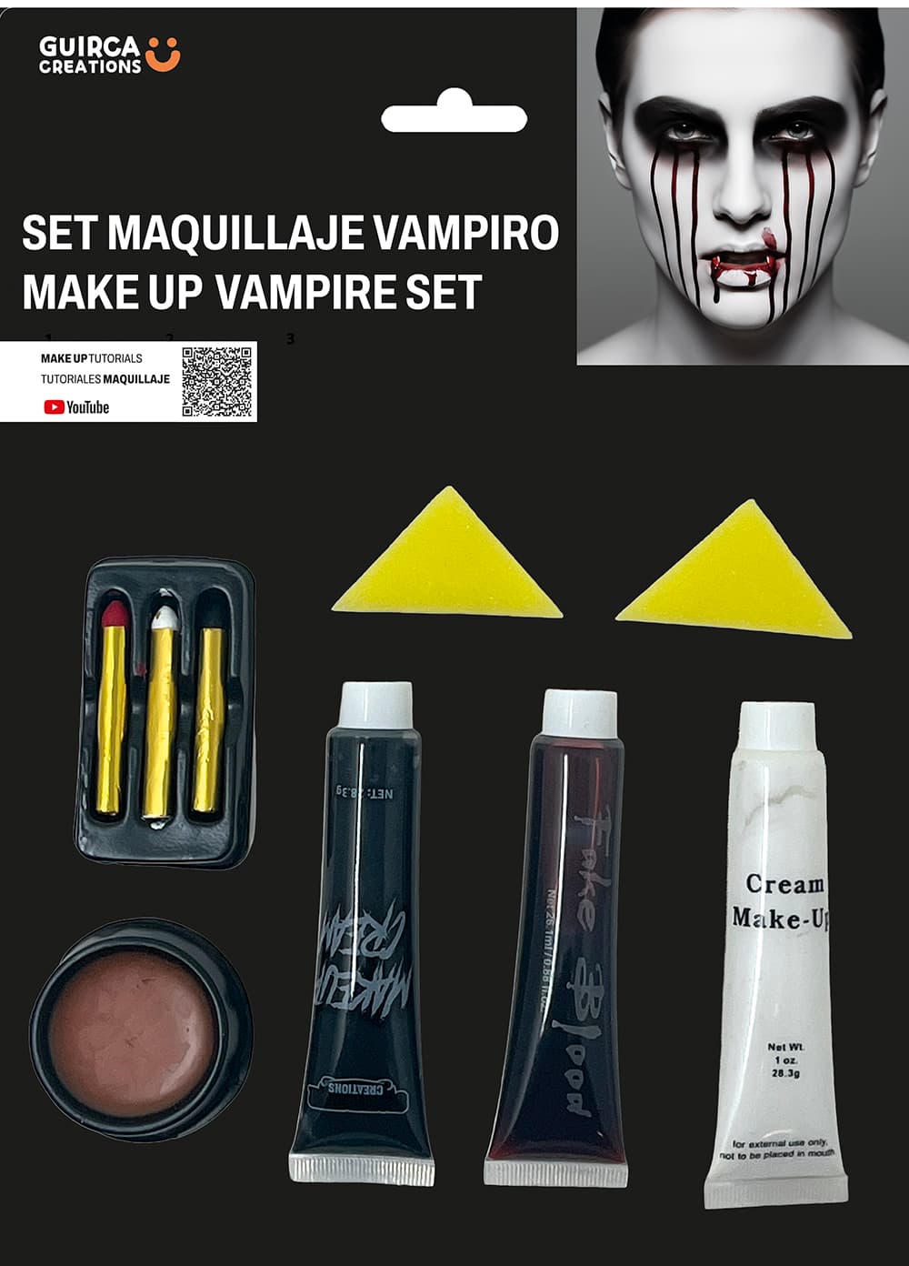 Vampyrsminkesæt