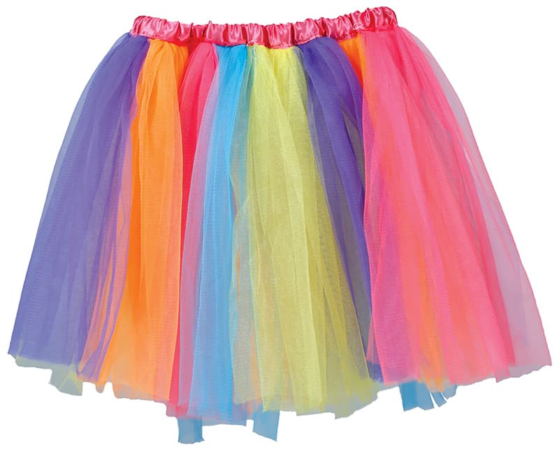 Flerfarvet tutu