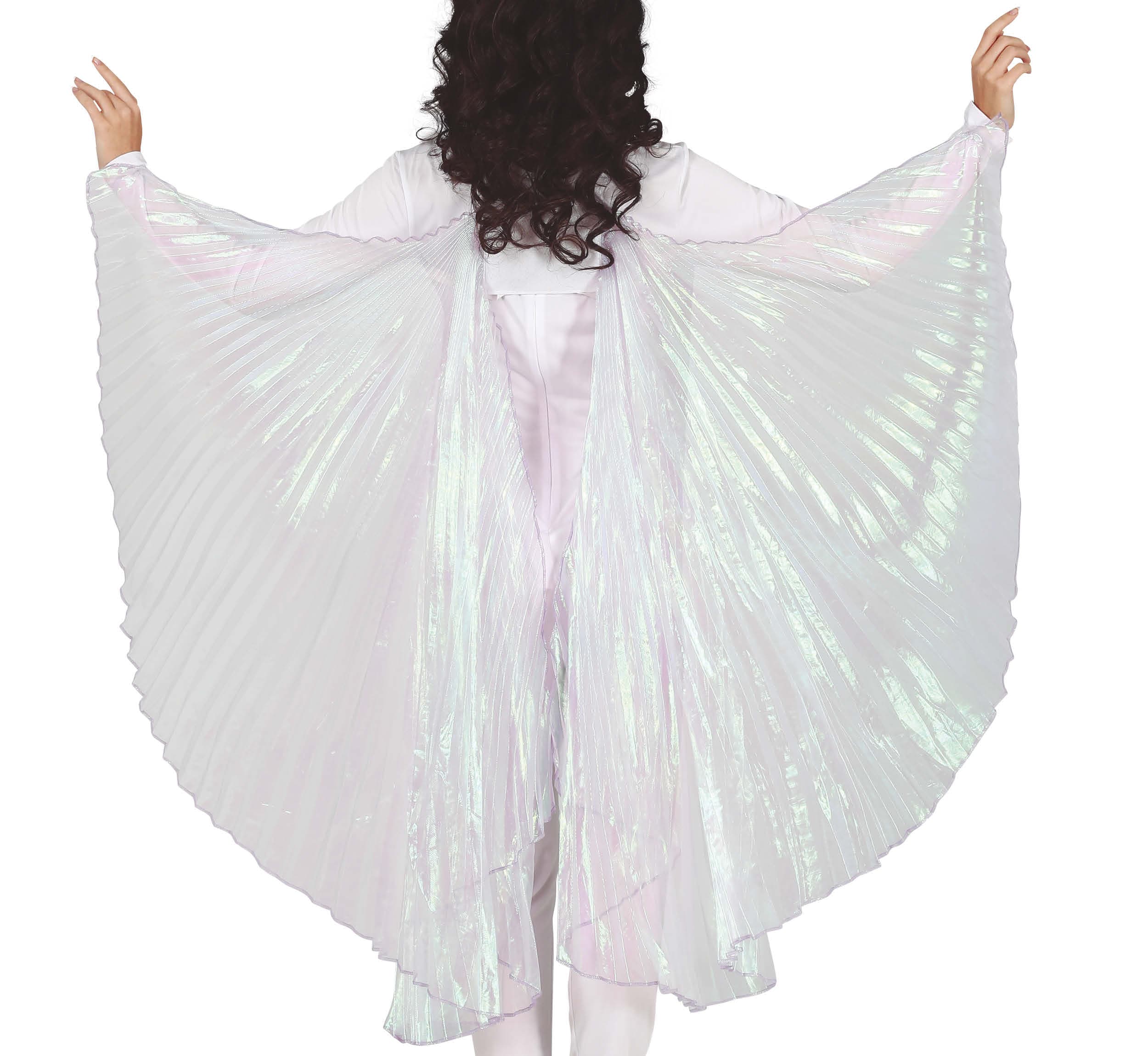 Plisserede Iris-vinger 190 × 130 cm