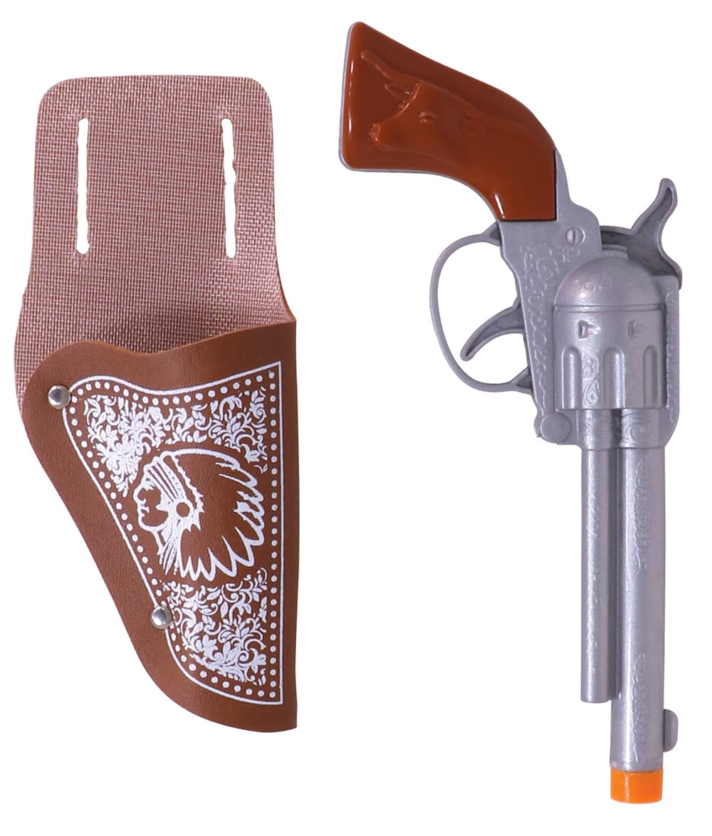 To hylstre med cowboypistol 20 cm