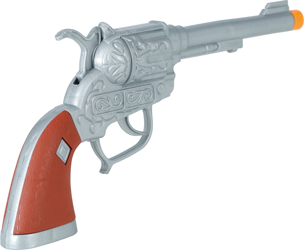 2 cowboypistoler, 25 cm
