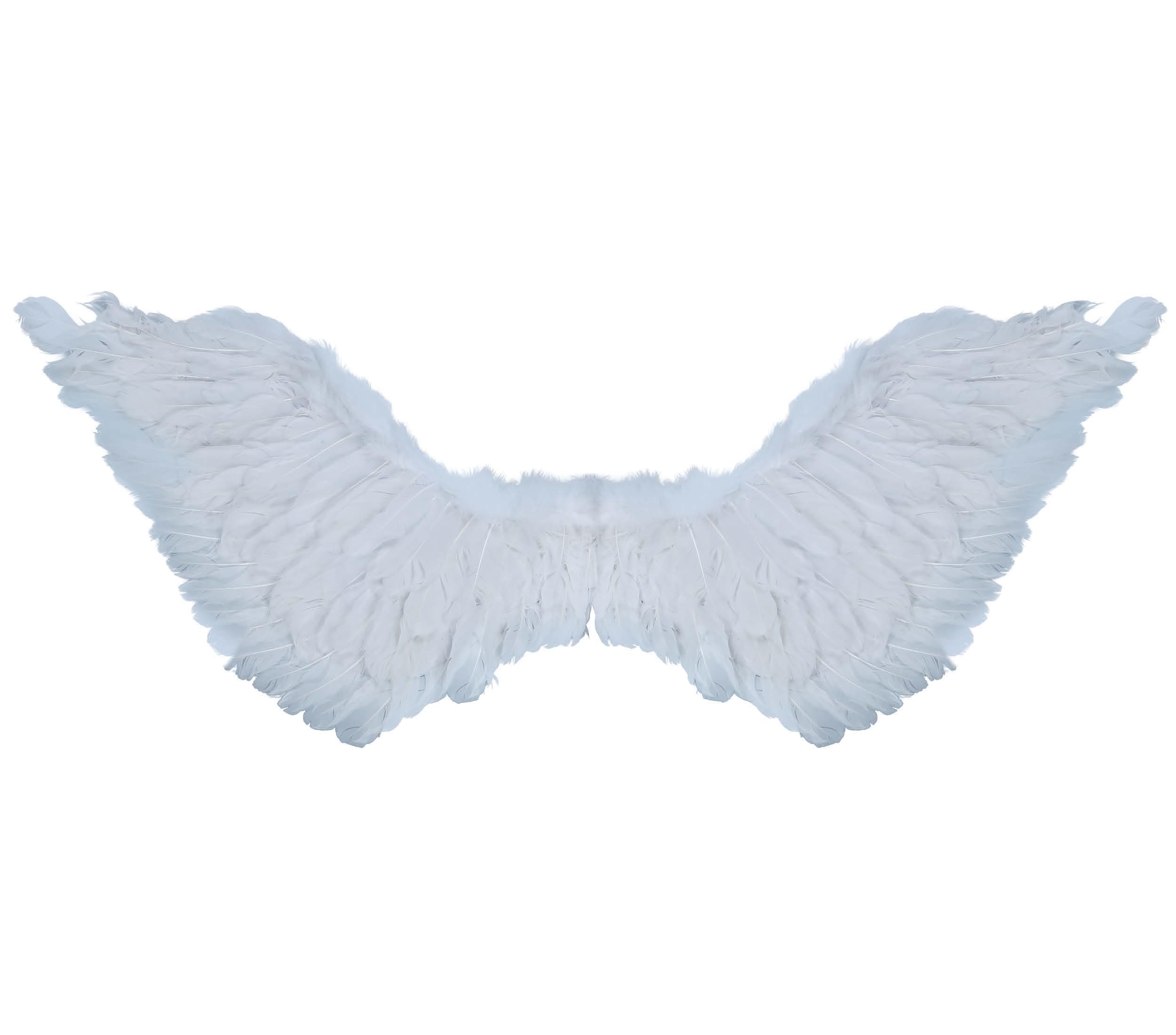 Hvide fjervinger 106 cm
