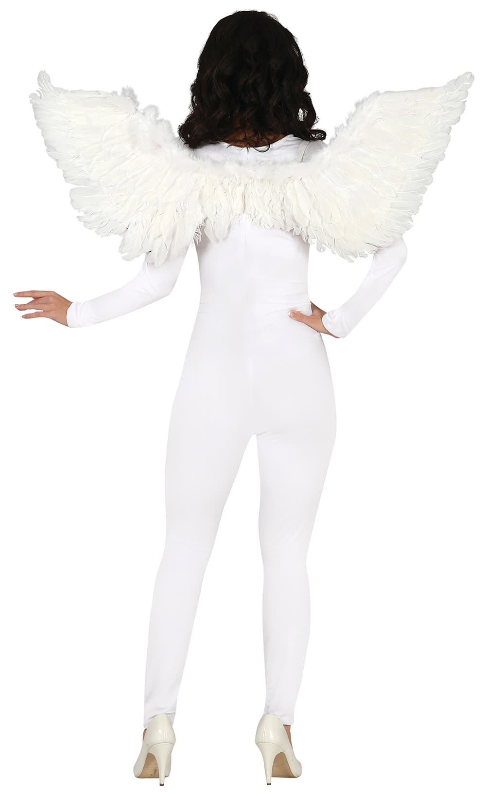 Hvide fjervinger 106 cm