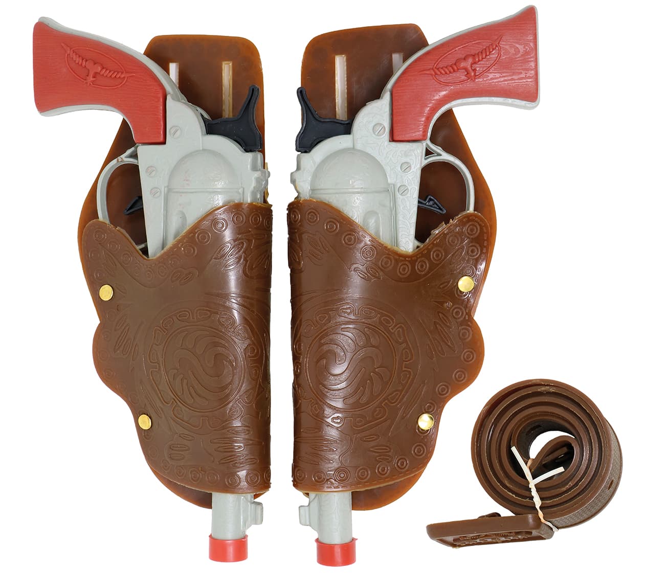 Dobbelthylster med 2 pistoler