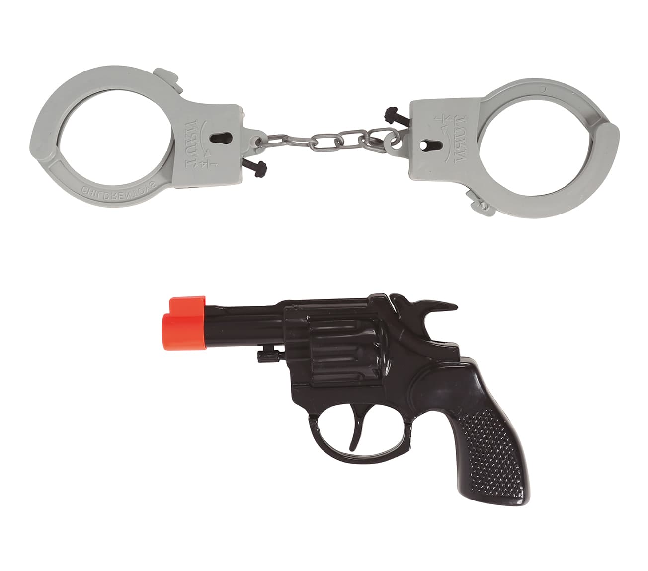 Pistol med håndjern