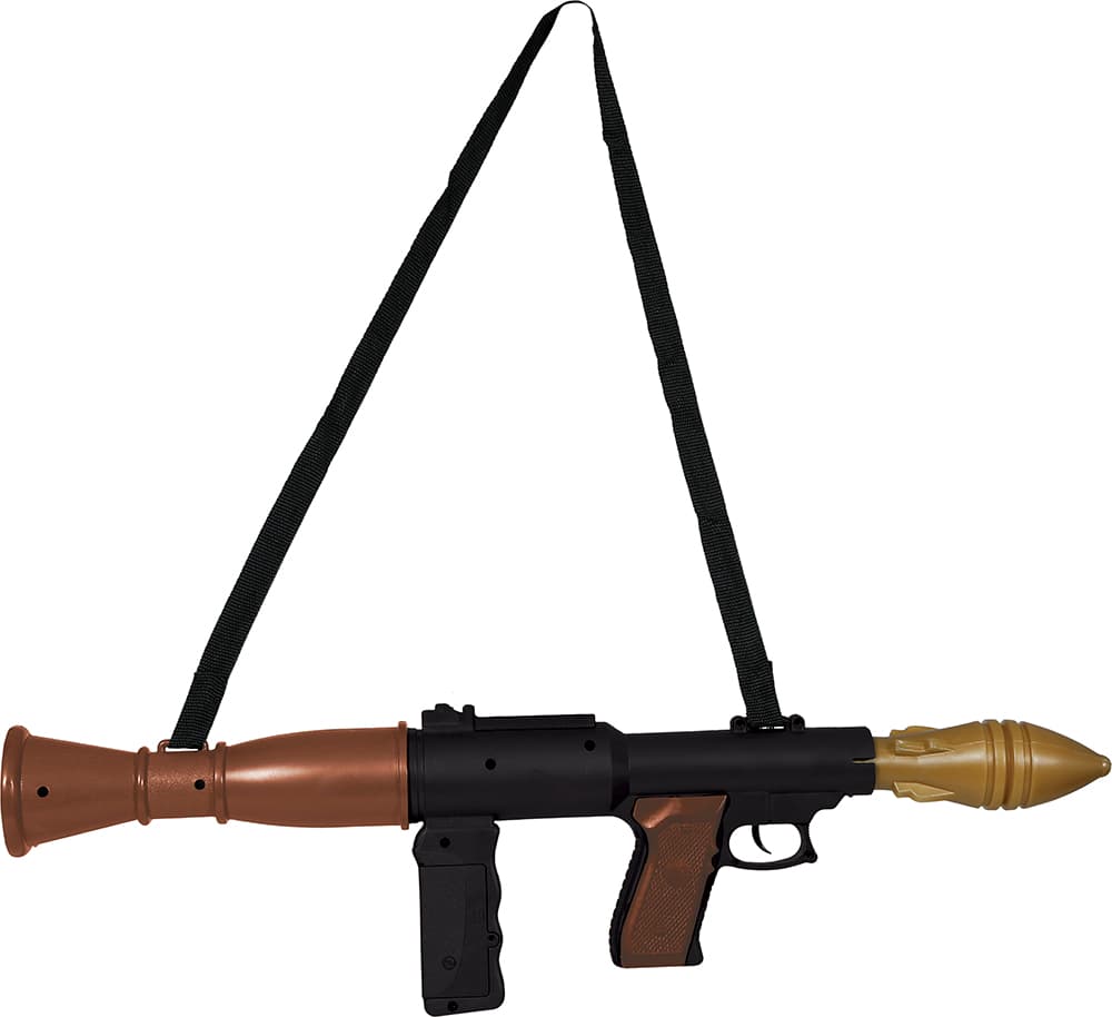 Bazooka med 2 projektiler, 50 cm