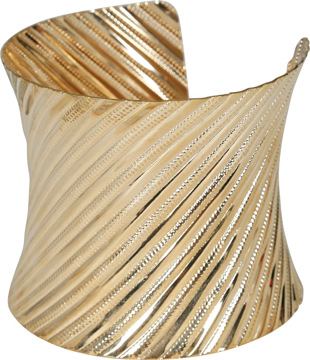 Gyldent metalarmbånd til voksne