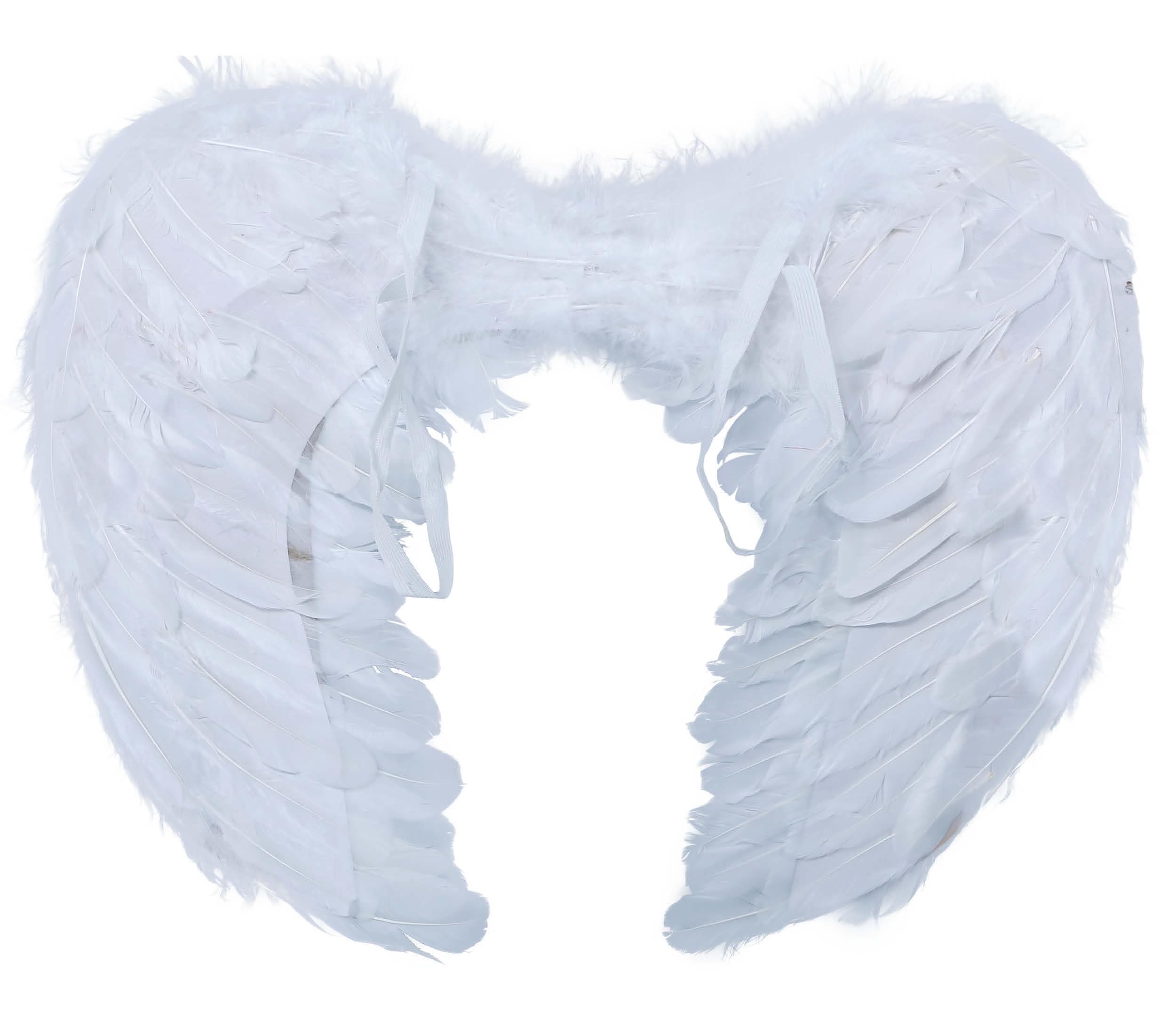 Englevinger med fjer, 60 × 40 cm