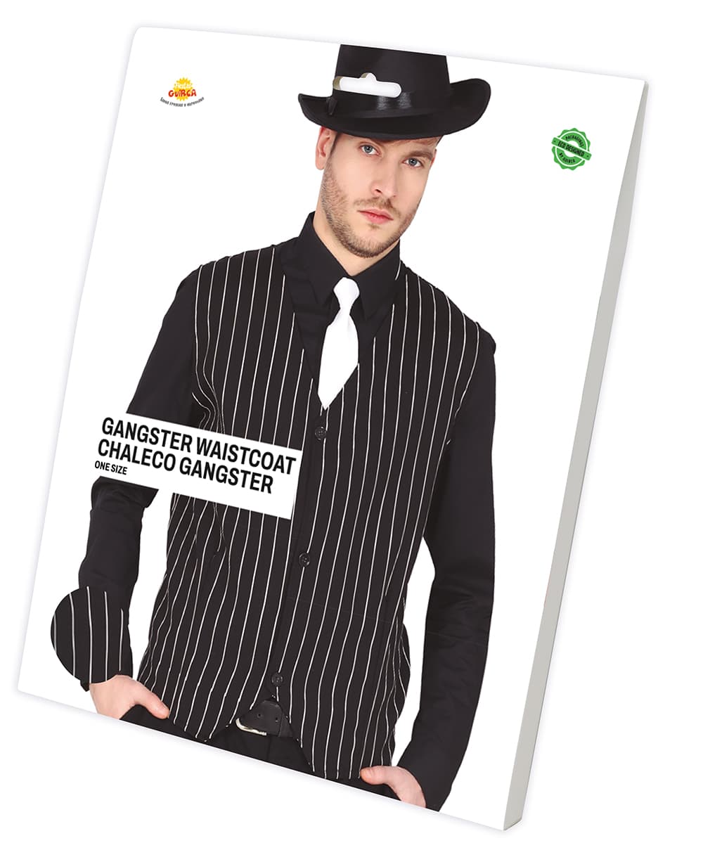 Gangstervest til herrer