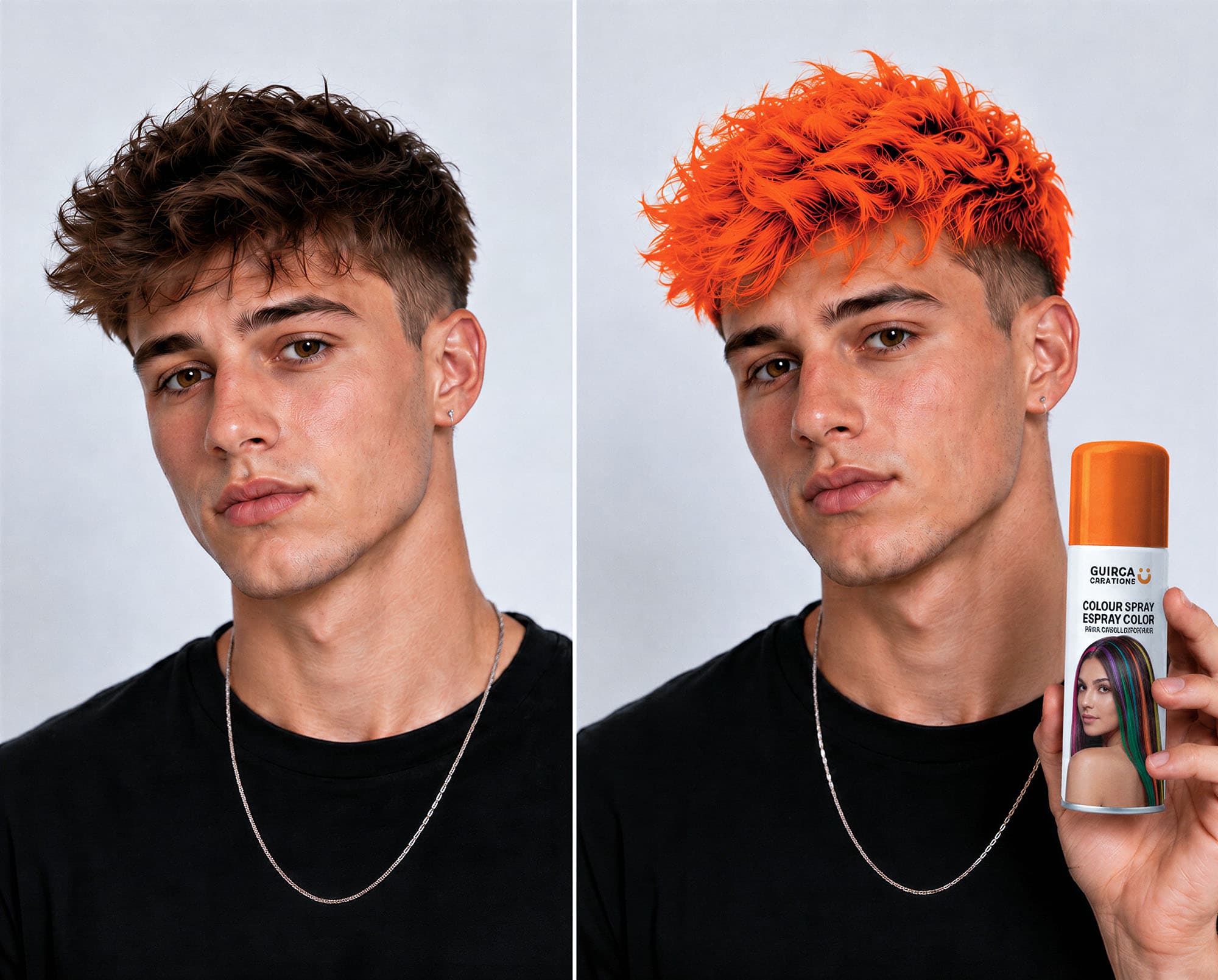Orange hårspray 125 ml