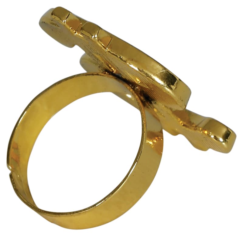 Ring "Dollar", metallisk