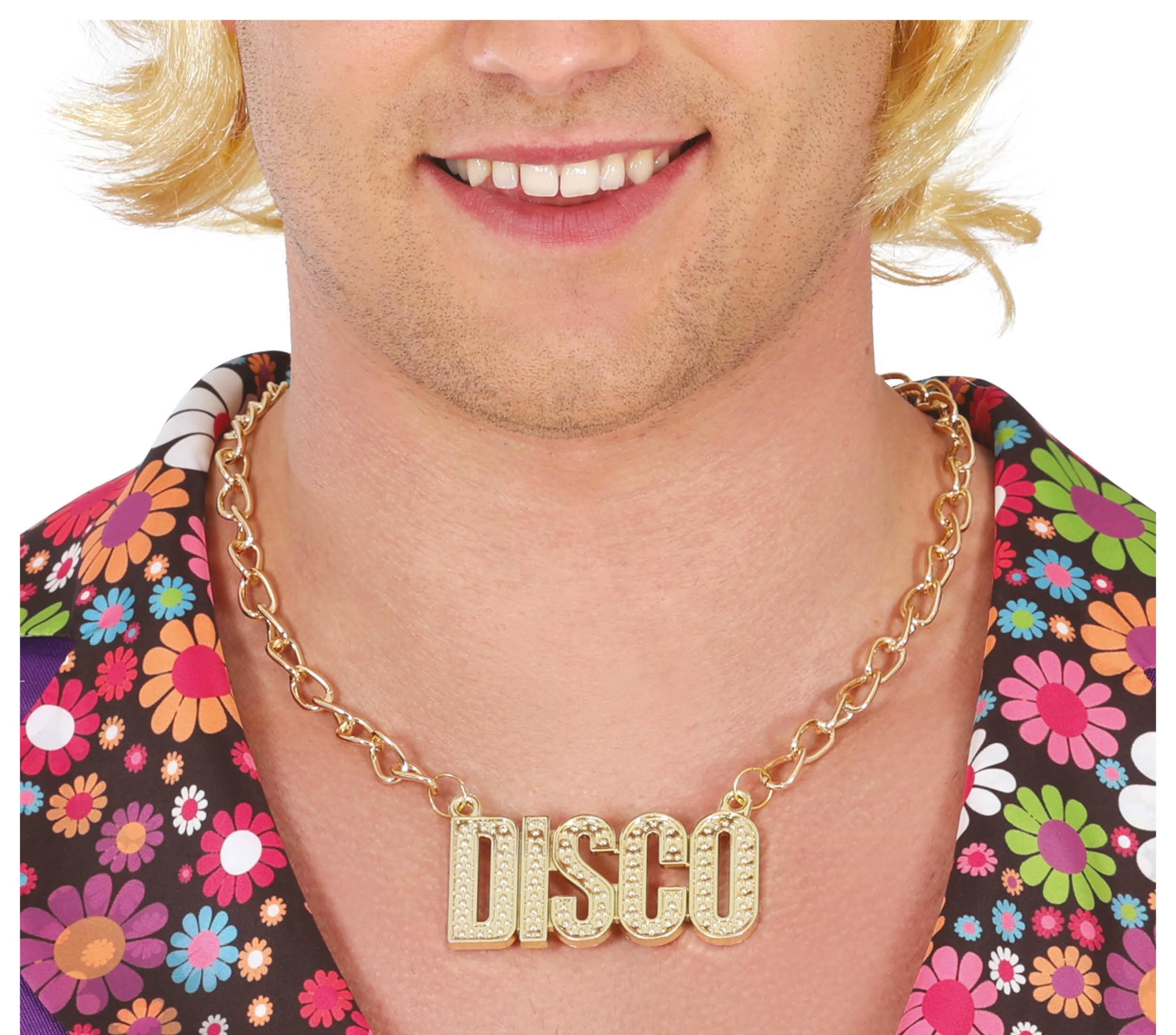 Halskæde "Disco", 7 cm