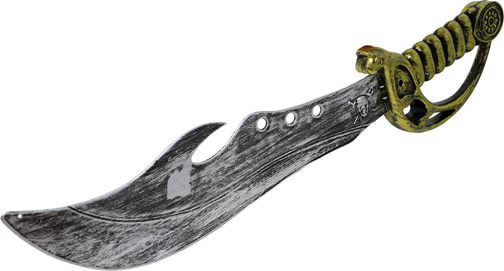 Piratsværd 50 cm med øjenklap