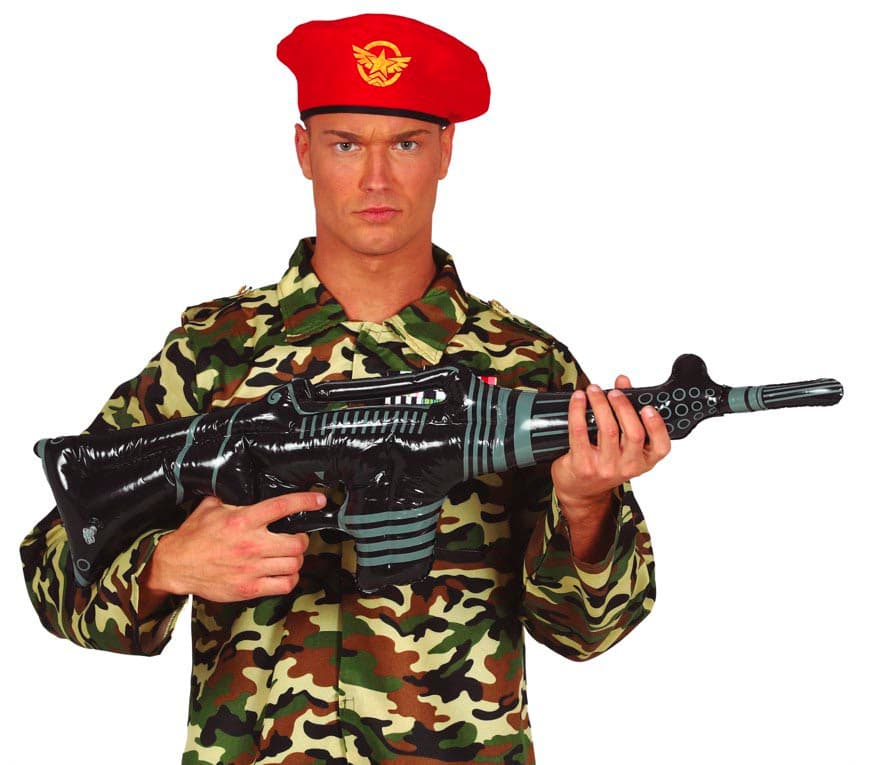 Oppustelig maskinpistol 90 cm