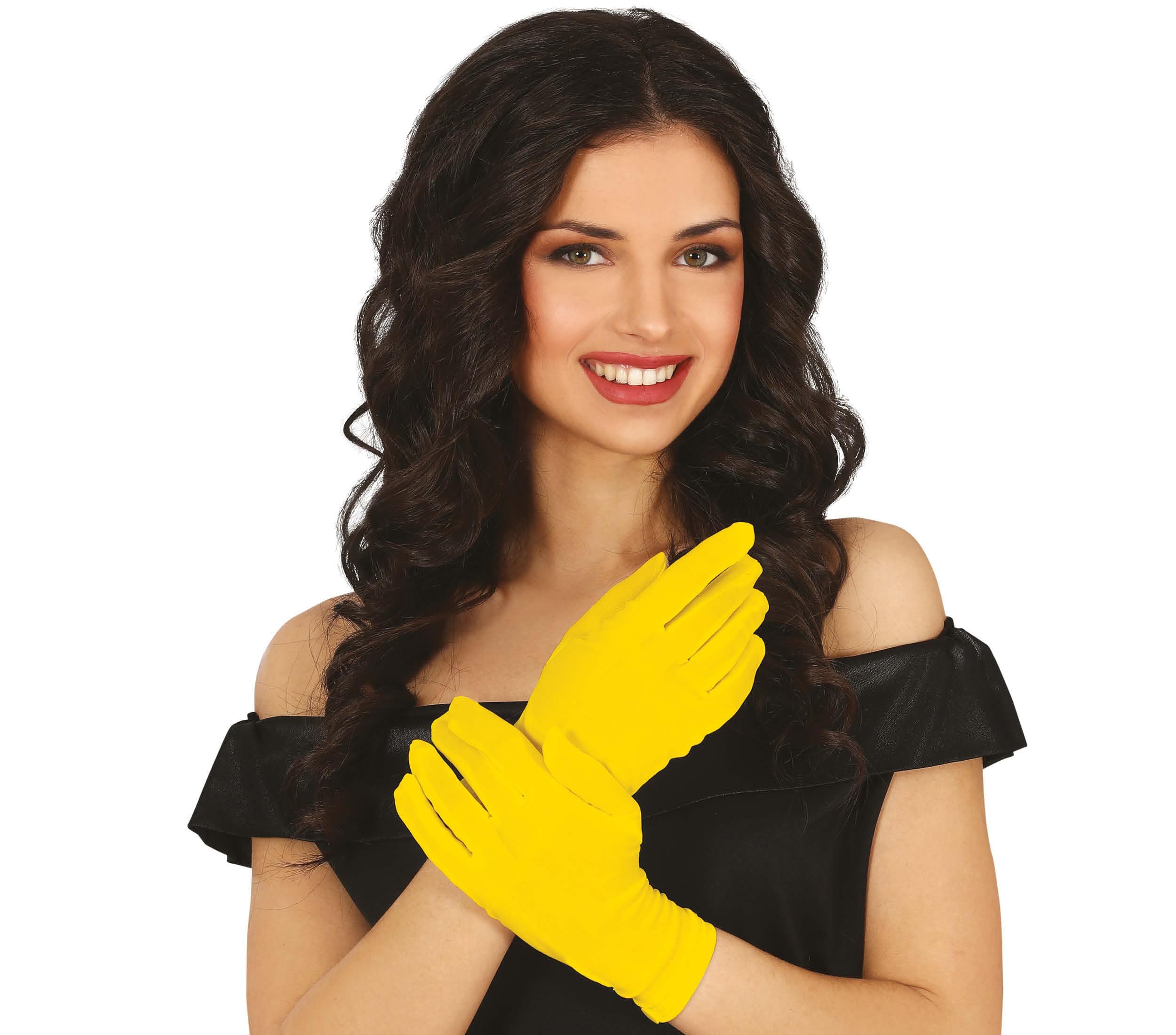 Handsker, 20 cm, gule