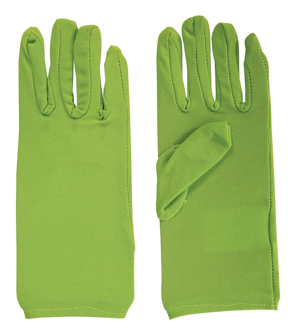 Handsker, 20 cm, limegrønne