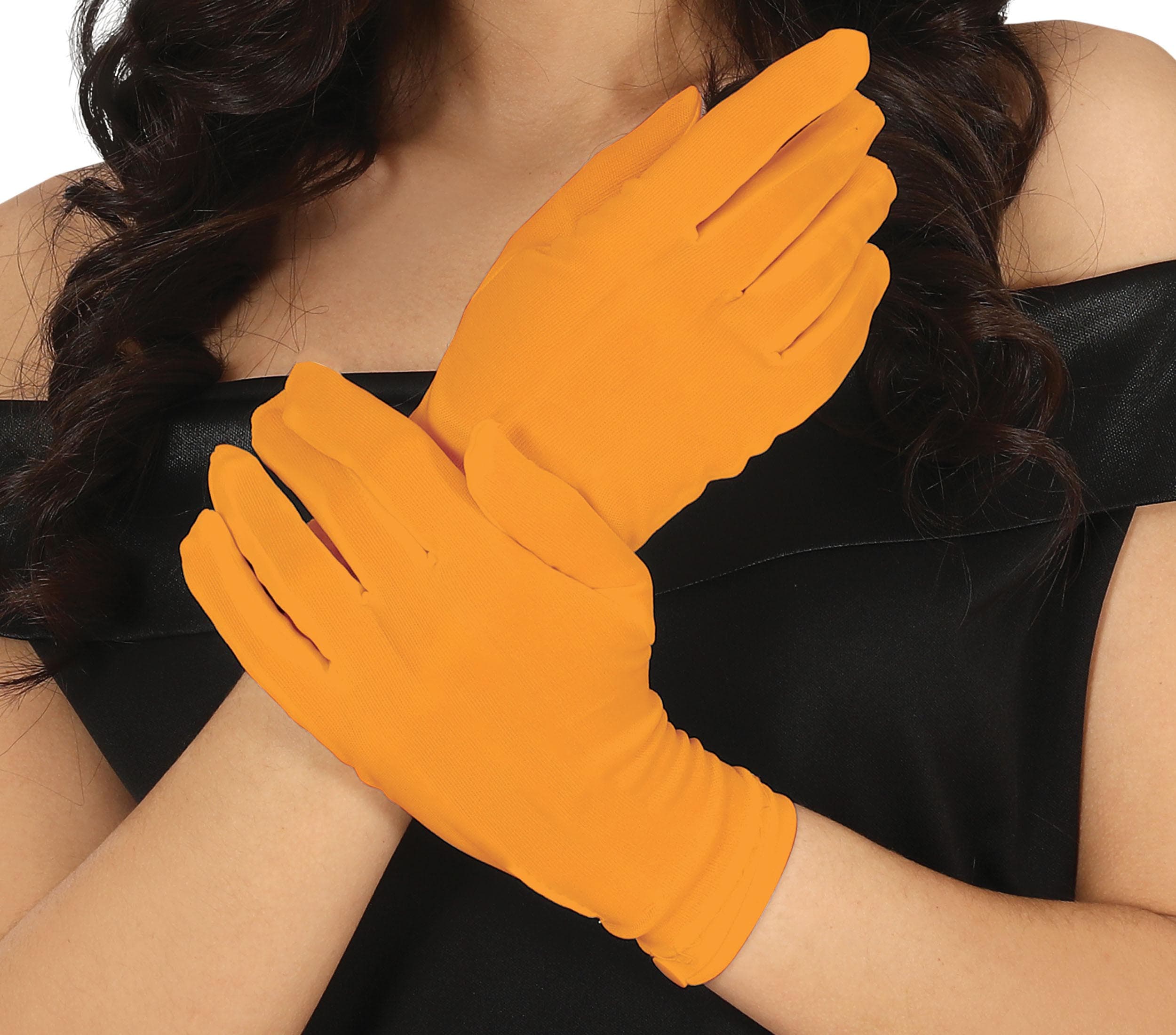 Handsker, 20 cm, orange