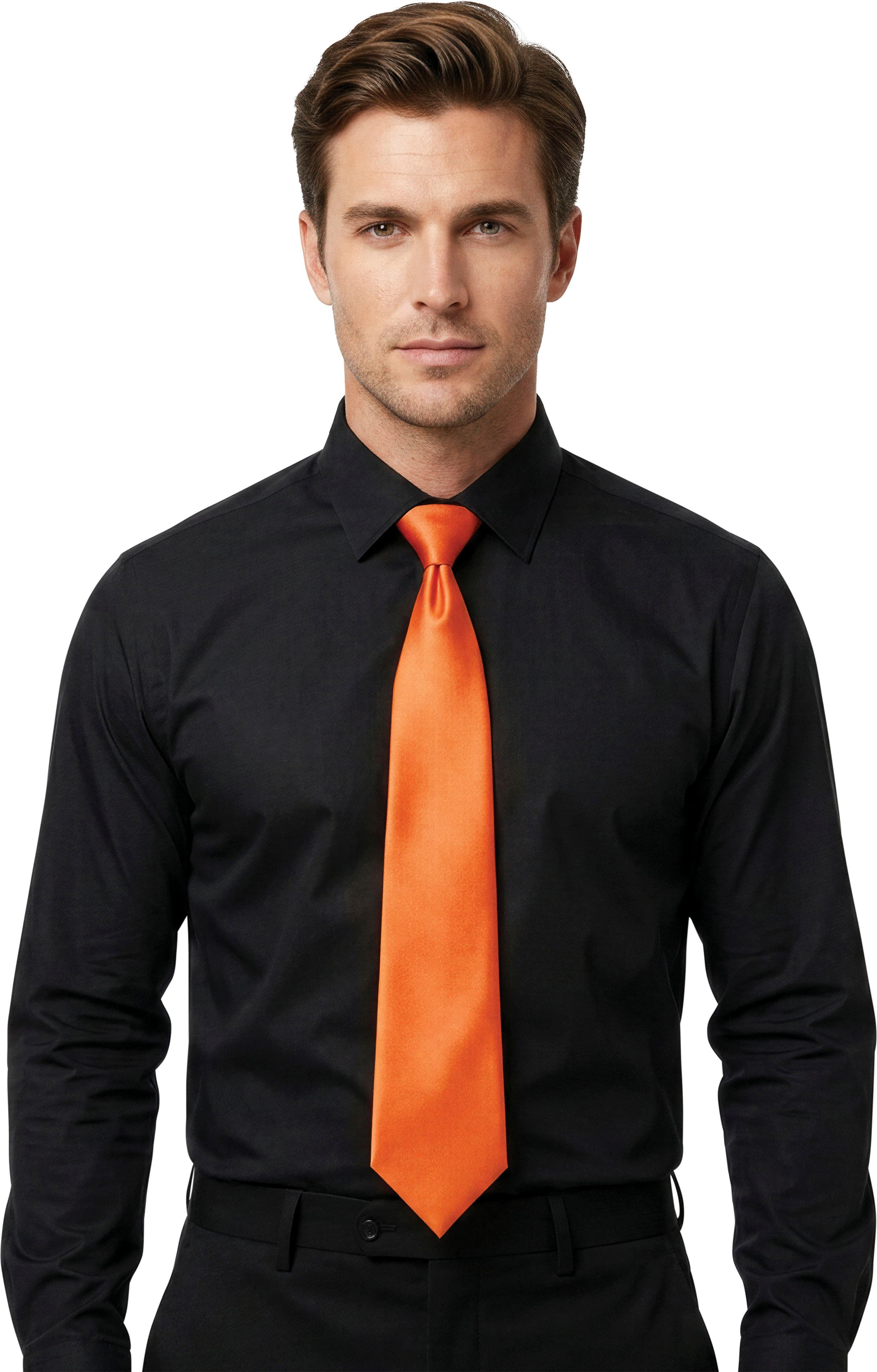 Orange slips 45 cm