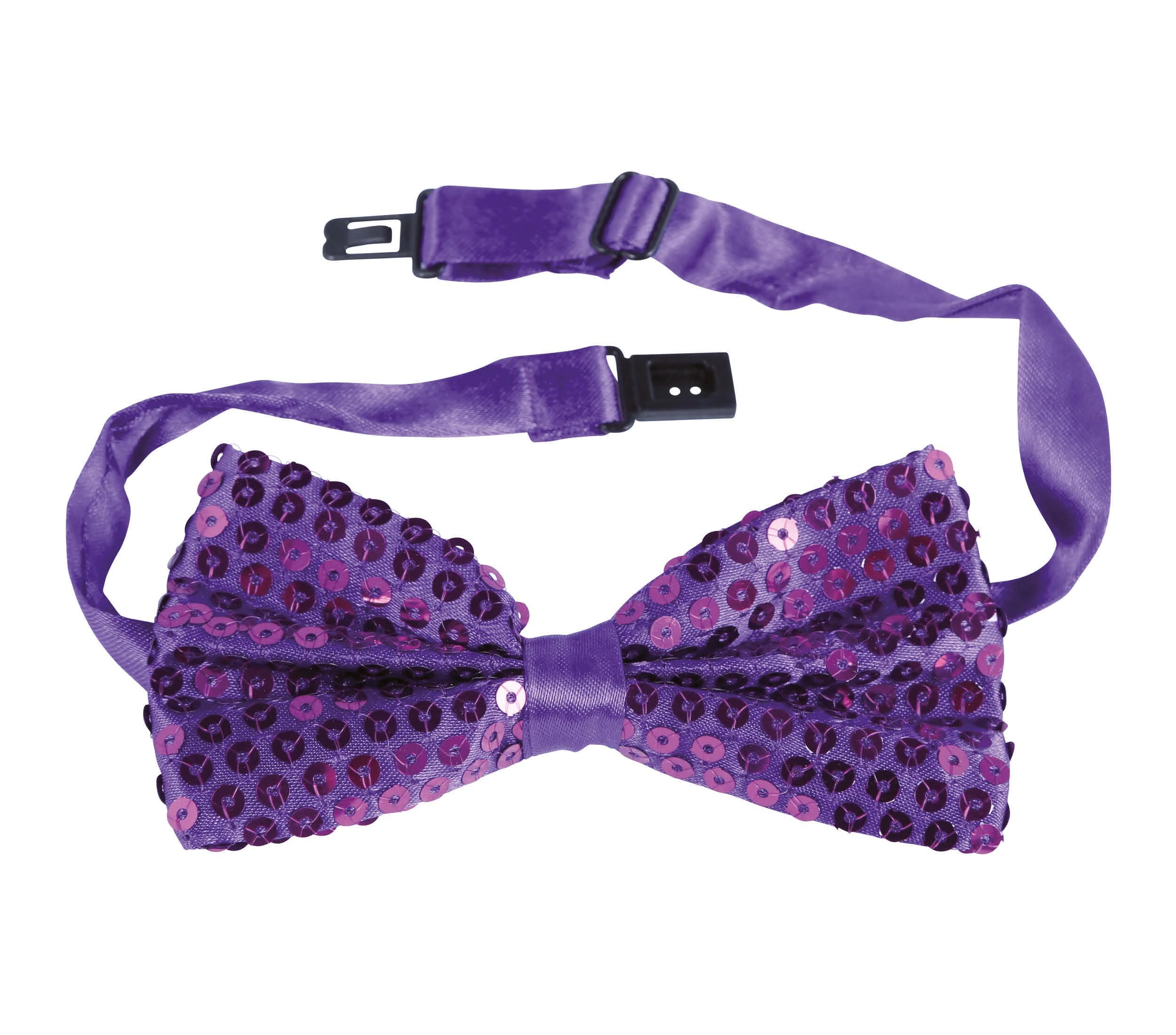 Lilla butterfly med pailletter, 12 cm