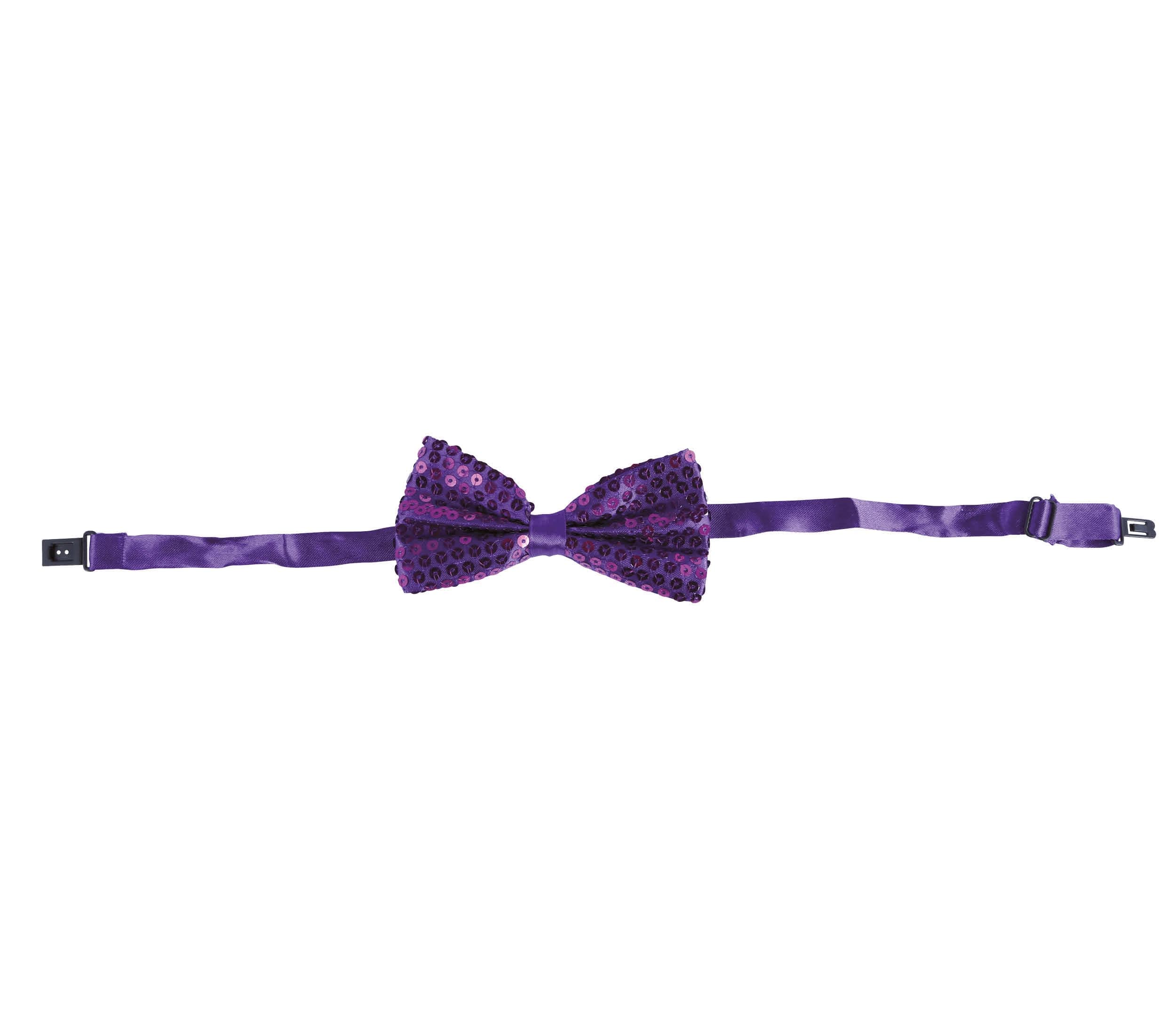 Lilla butterfly med pailletter, 12 cm