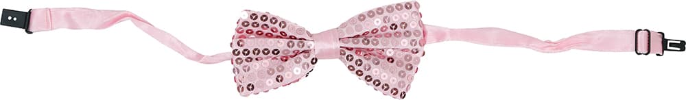 Lyserød butterfly med pailletter, 12 cm