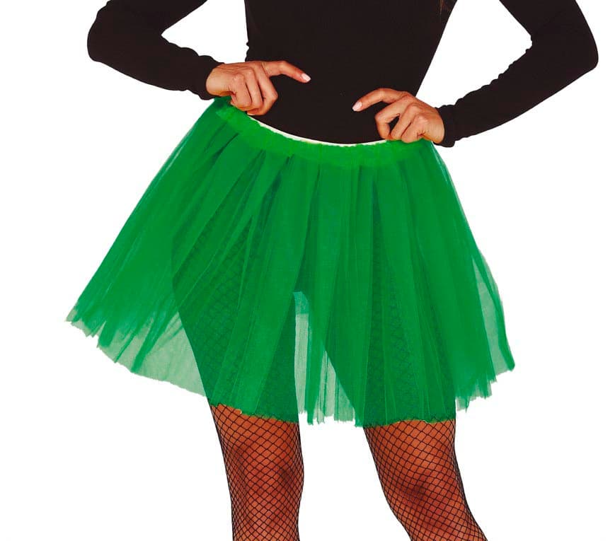 Mørkegrøn tutu, 40 cm