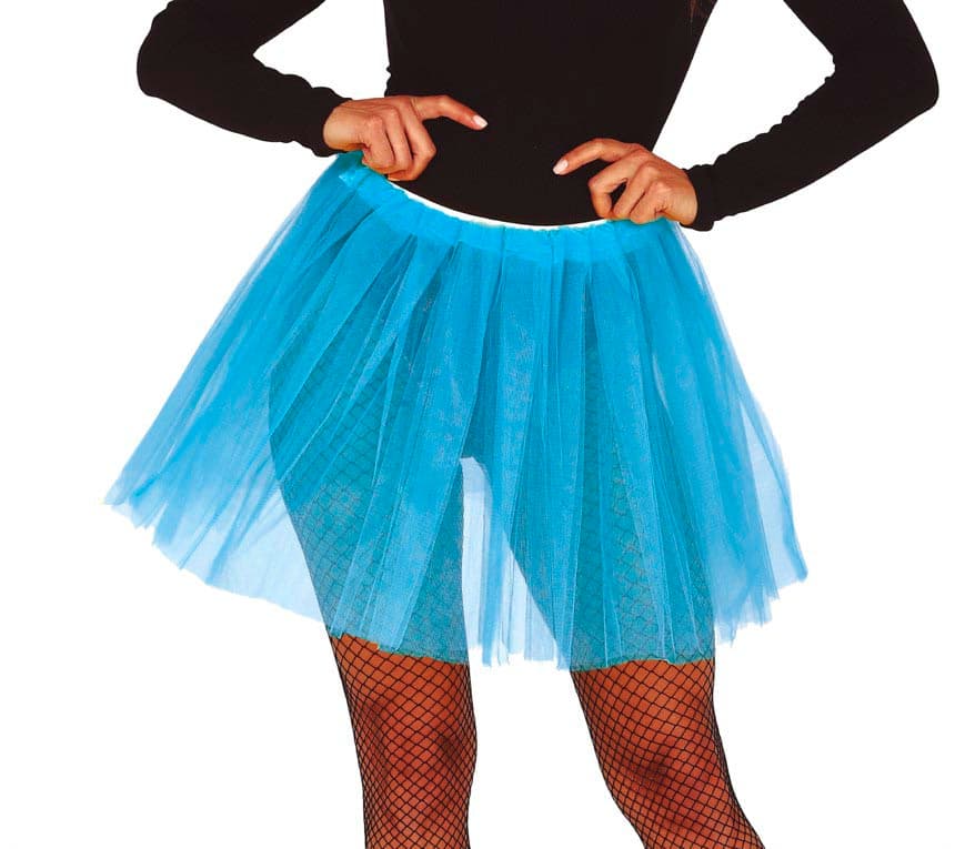 Lyseblå tutu 40 cm