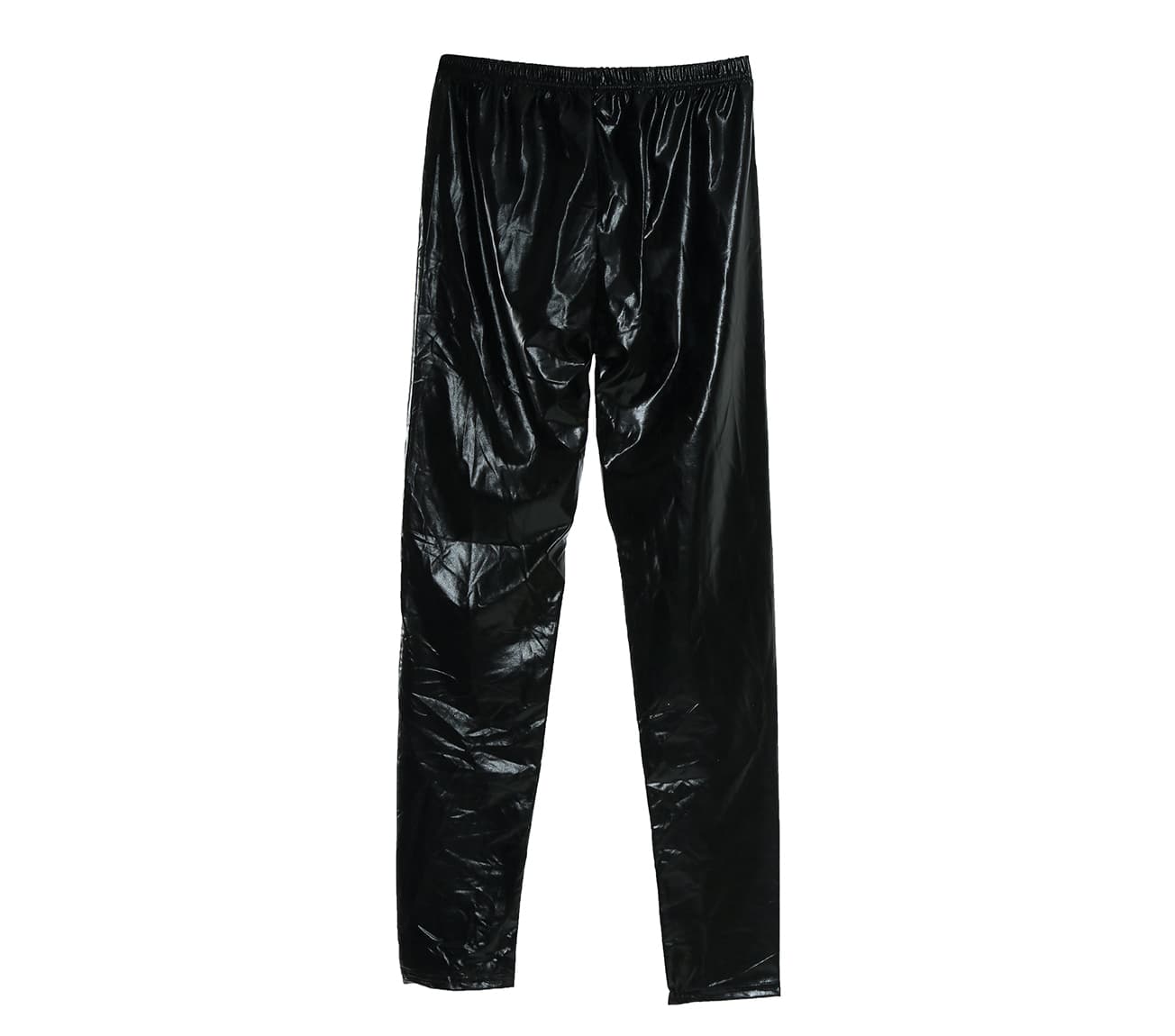 Sorte metalliske leggings